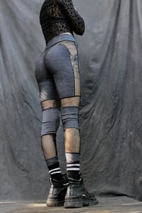 Image 3 of RAYA leggings,  grey, transparent 