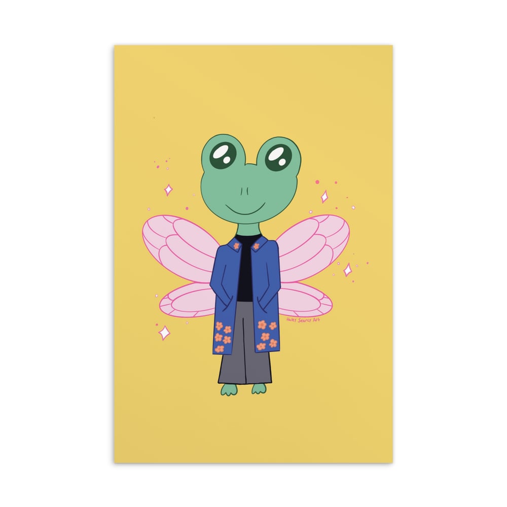 Fairy Frog Print