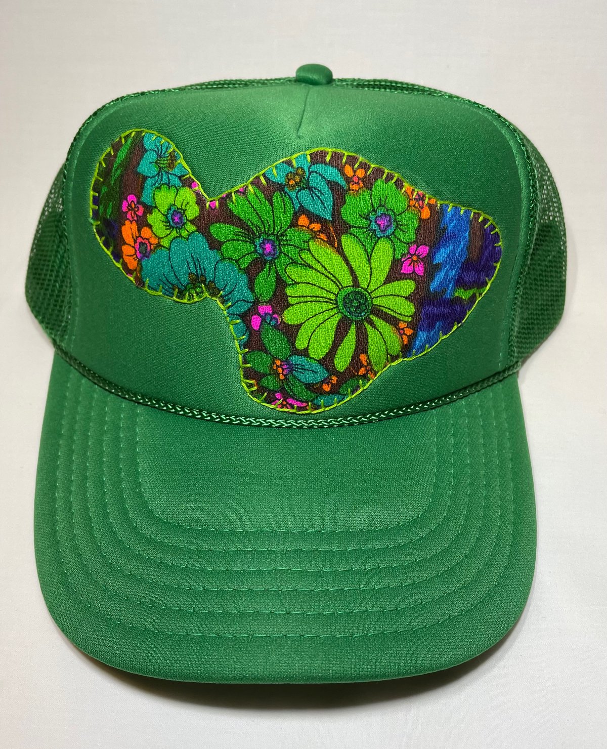 Image of Maui fabric trucker #VM3