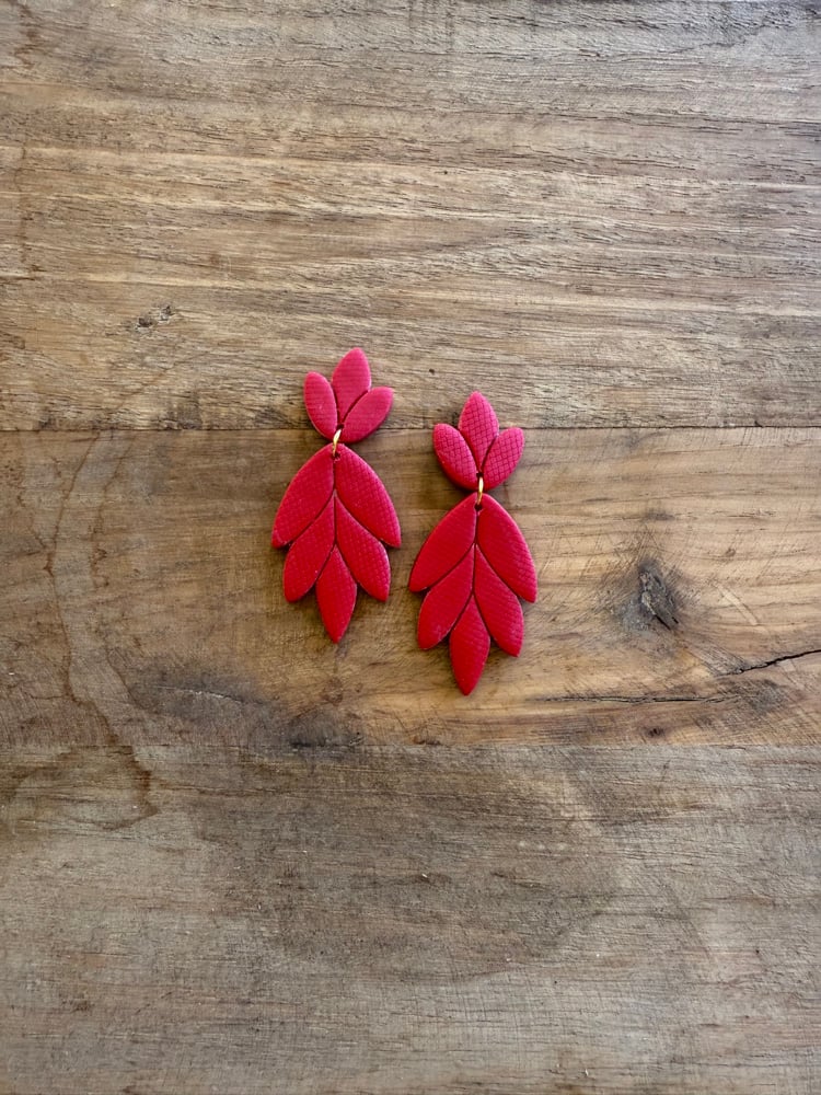 Image of Pinnacles in Red