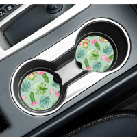 Image 2 of Succulent Car Coasters - 2 pack