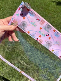 Image 3 of magic land vinyl pouch