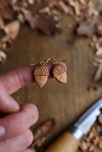 Image 6 of Acorn~Earrings 