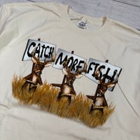 Image 2 of Vintage Catch More Fish Tee - XXL