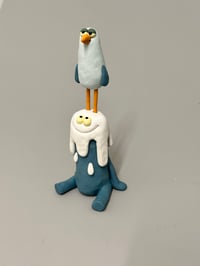 Image 1 of seagull big poop