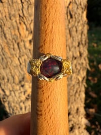 Image 1 of Smoked Ethiopian Opal  ring