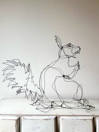 Image 4 of Wire Squirrel Sculptures