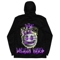 Image 1 of Men’s windbreaker - Locally Hated Merch, The Glitch Project 