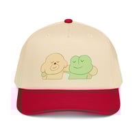 Image 2 of Dog & Frog - 5 panel cap