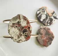 Image 1 of Earthy Mushroom Jasper Cuff
