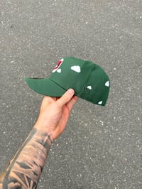 Image 4 of PARTLY CLOUDY GREEN CHICAGO CUBS CUSTOM FITTED CAP