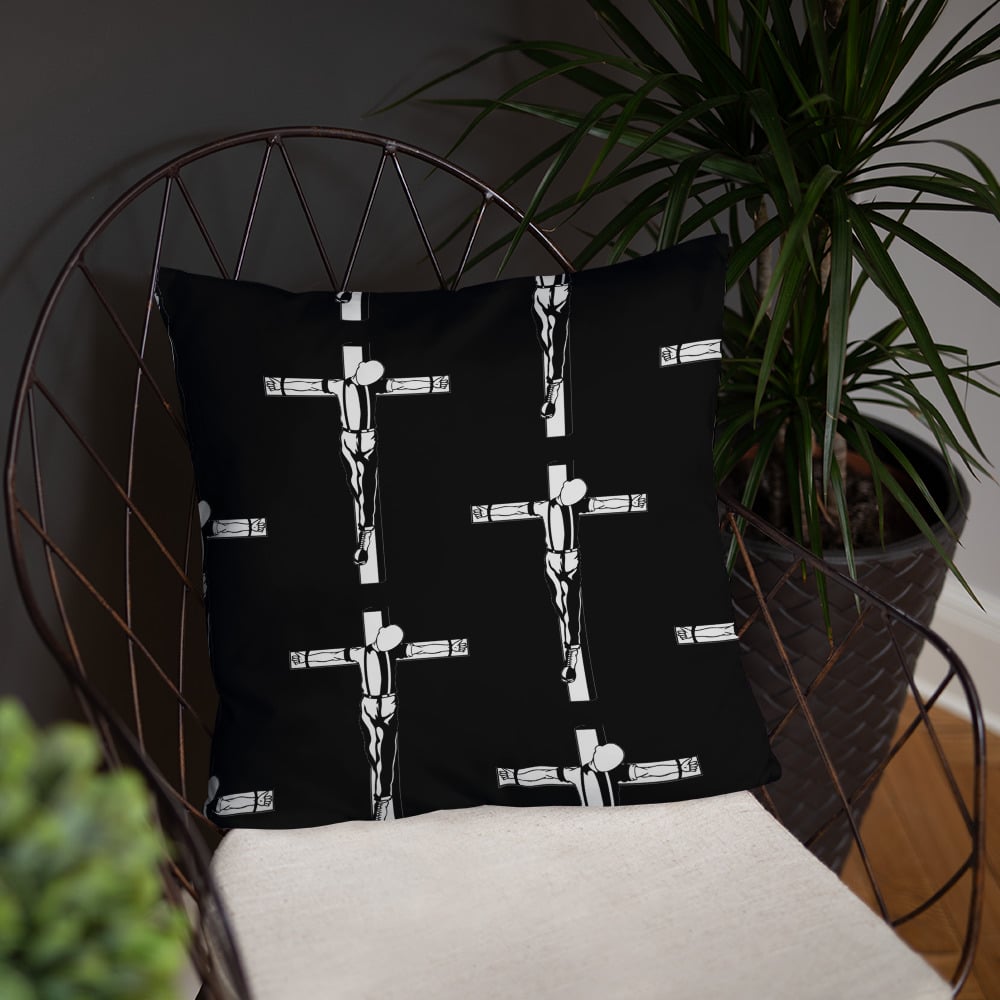 CRUCIFIED Basic Pillow 18X18 inches
