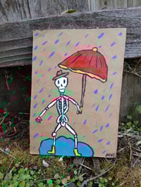 Image 4 of Skeleton In Rain