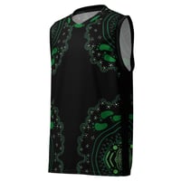 Image 1 of Unisex Basketball Jersey “Goanna Tracks”