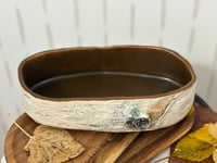 Image 2 of Birch bark serving piece 