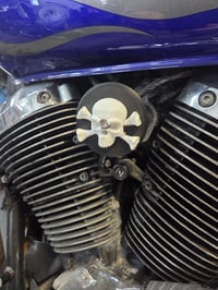 Image 2 of Honda Shadow Throttle Cover Plate 