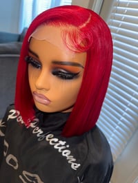 Image 2 of Red Custom Wig 