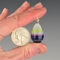 Image 6 of Glass Egg Pendant #2