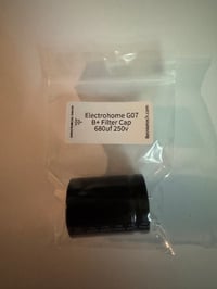 Electrohome G07 B+ Filter Cap 680uf 250v