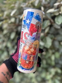 Image 3 of Custom She’s From Texas Tumbler (Shimmer)