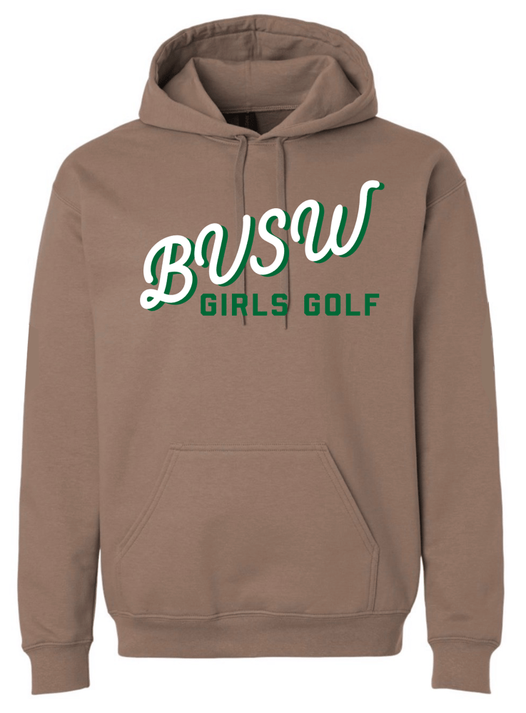 Image of Brown Embroidered Sweatshirt