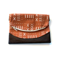 Image 1 of Fanny Pack Designs By IvoryB Brown Mudcloth 