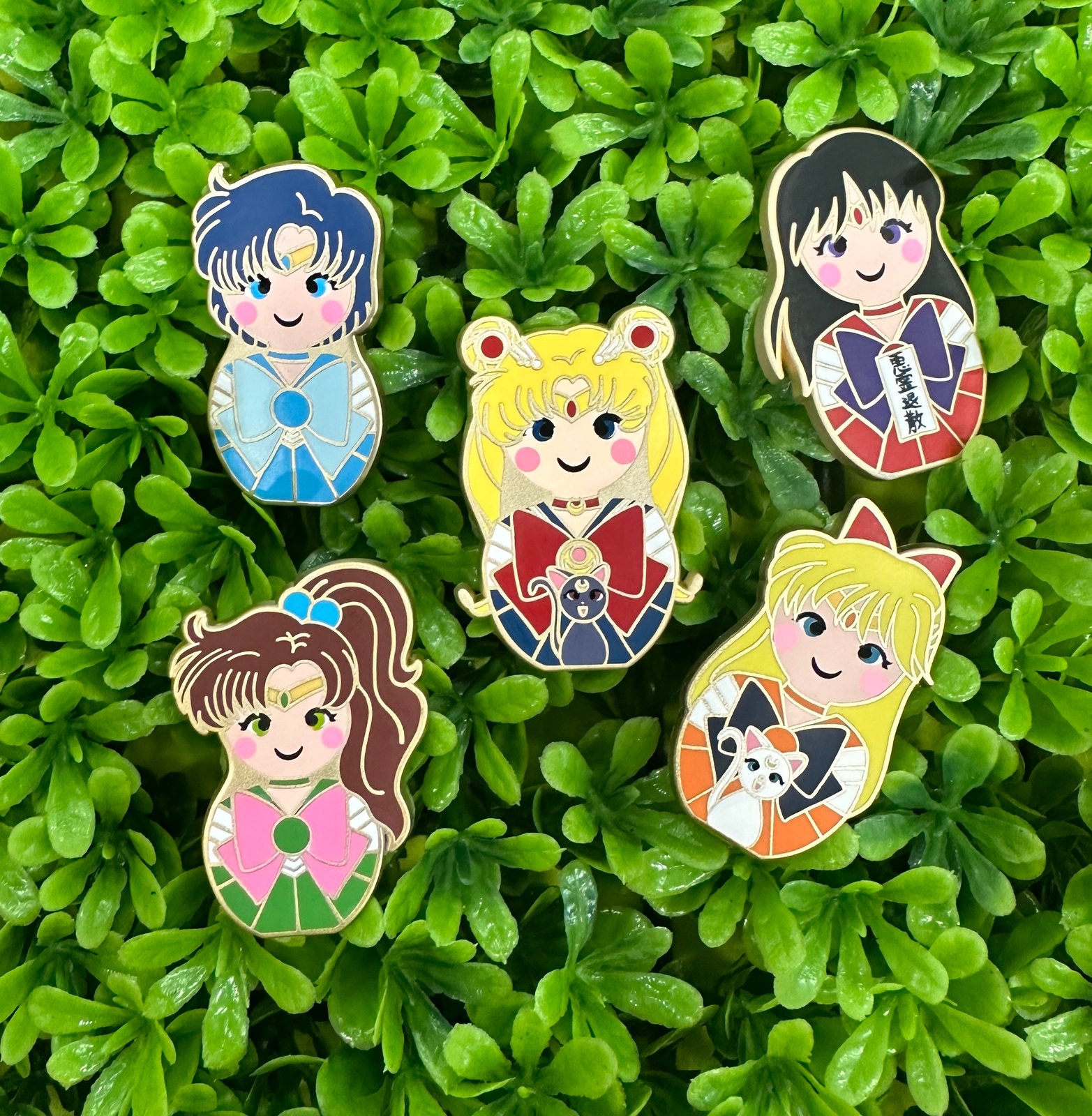 Sailor moon selling fantasy pins