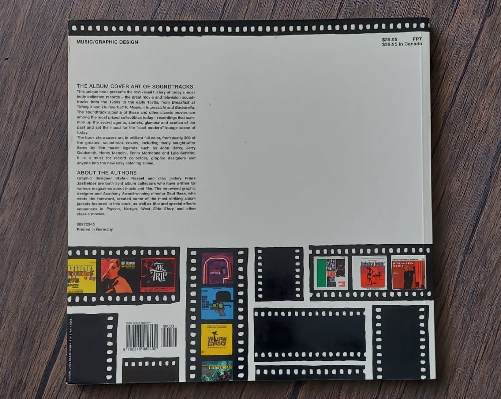 The Album Cover Art of Soundtracks, by Frank Jastfelder & Stefan Kassel