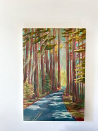 Image 1 of “Avenue of Giants", 12x18" original painting