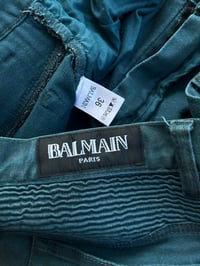 Image 4 of Balmain Biker Moto Cargo Jeans - 35