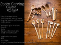 Image 1 of Spoon Carving Day Course August 25th 2024