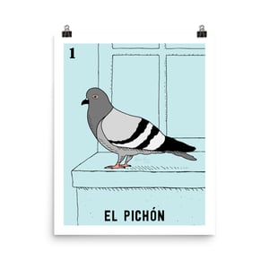 Image of 'El Pichon' Print