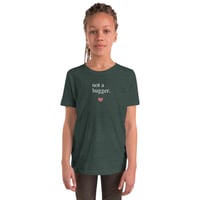 Image 2 of Not a Hugger Youth Short Sleeve T-Shirt