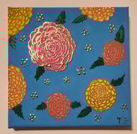Marvelous Marigolds 8x8"