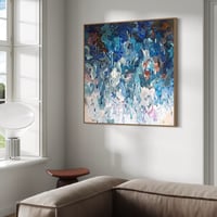 Image 5 of 'Maris imbre III' - 125x125cm, FRAMED