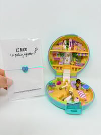 Image 7 of Ensemble bracelet et Polly Pocket Coquillage café de la plage Complet