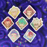BNHA Diamond Stickers