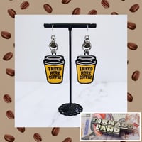 Captive Bead Coffee Lovers Earrings