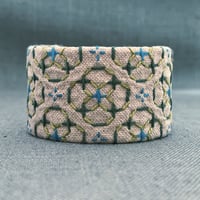 Image 2 of Embroidered Cuff Bracelet II