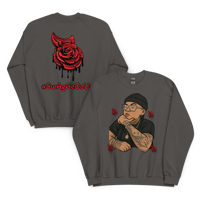 Image 3 of Swagged Out Rose Sweater 