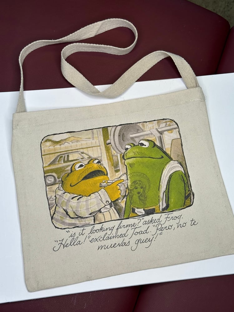 Image of Frog and toad tote 
