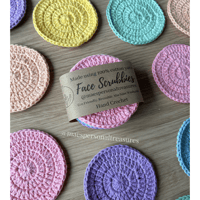 Image 2 of Rainbow Face Scrubbies