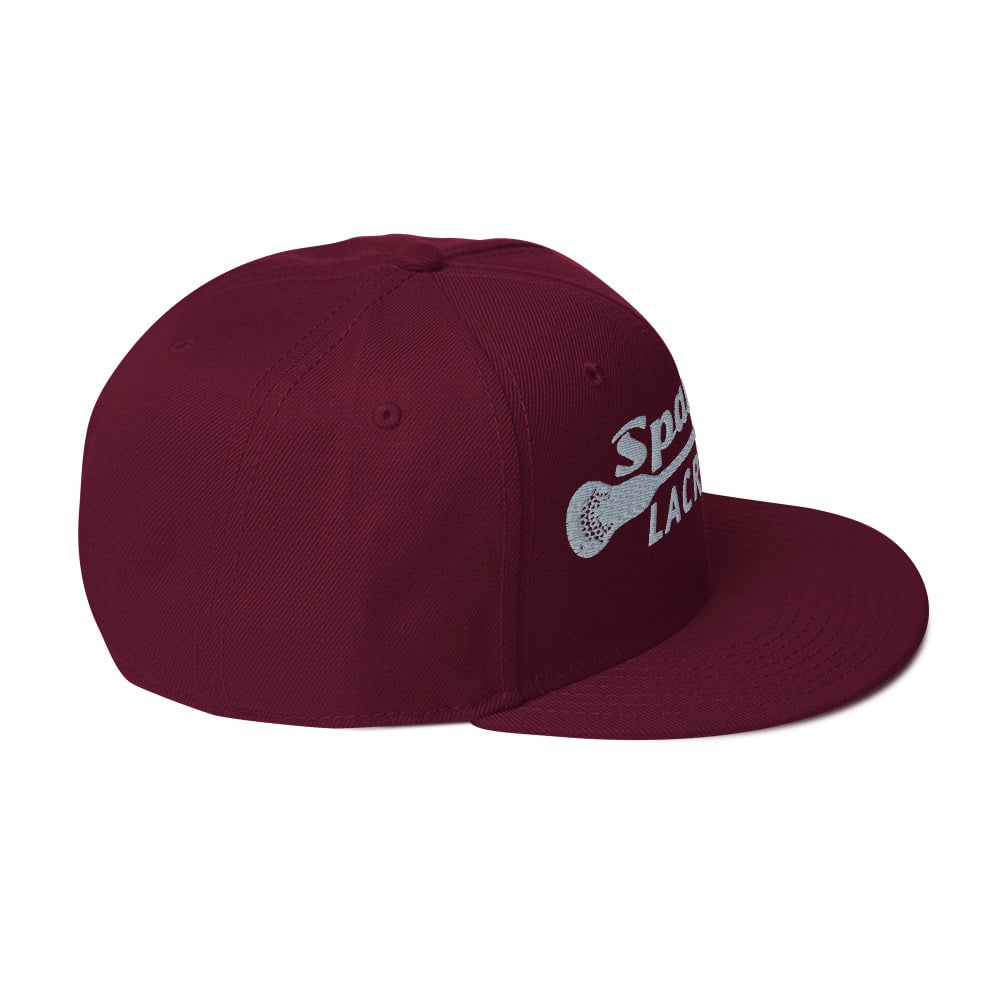 Spartan lax snapback hat