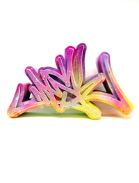 Image 2 of Mesk Tag 3D " Fluo XL "