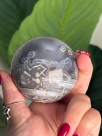 Image 3 of MOZAMBIQUE SWAZI AGATE SPHERE F