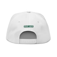 Image 2 of White Flat Bill Cap