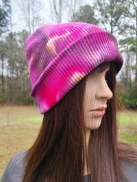 Image 1 of Pink Truffle Beanie