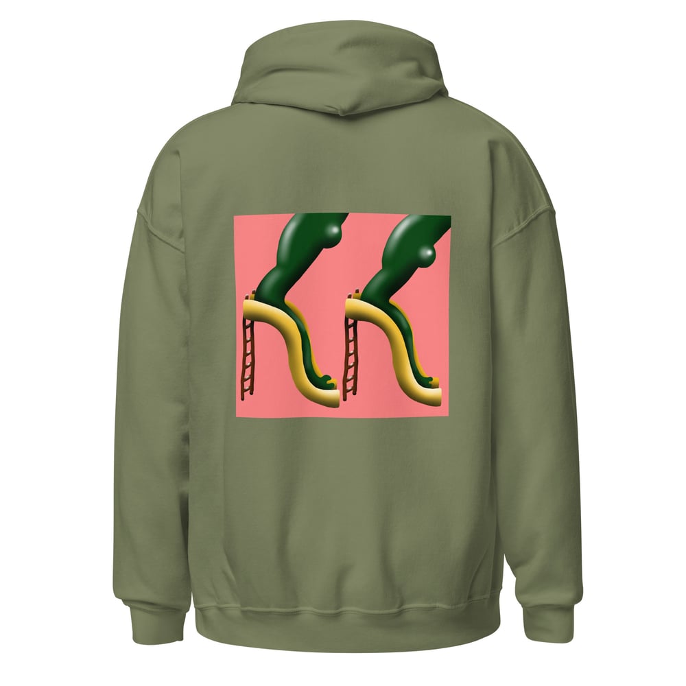 Image of Slide Shoes! Unisex Hoodie