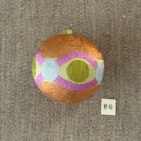 Image 6 of Round Metallic Retro Ornaments