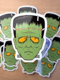 Image 9 of Glamour ghouls vinyl stickers/ a set of 12